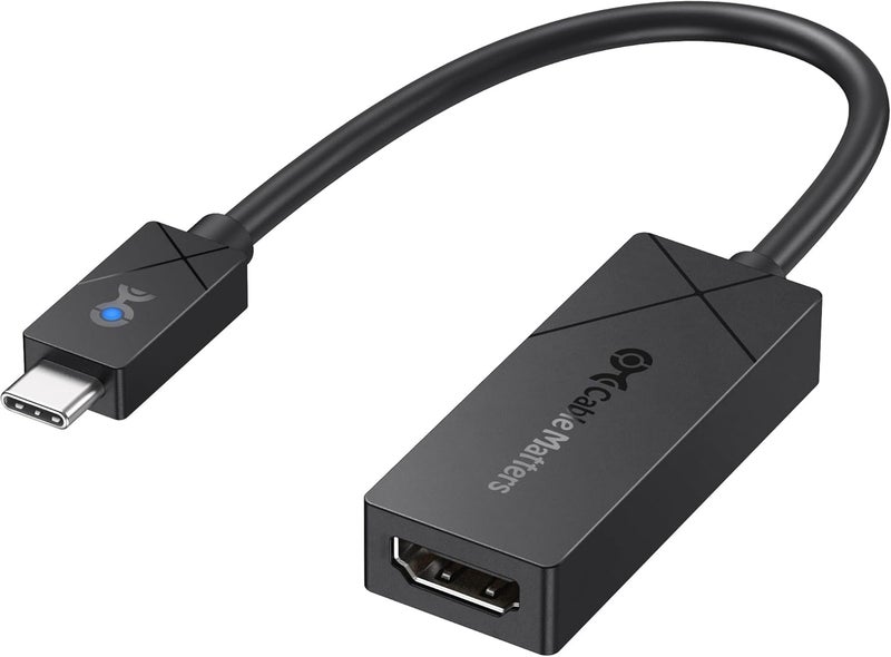 CableMatters [Designed for Microsoft Surface] USB C to HDMI 2.1 Adapter, Supports 4K@240hz, 8K@60hz, HDR, Compatible with Surface Pro/Laptop/Book with USBC or Thunderbolt 4 - Image 1